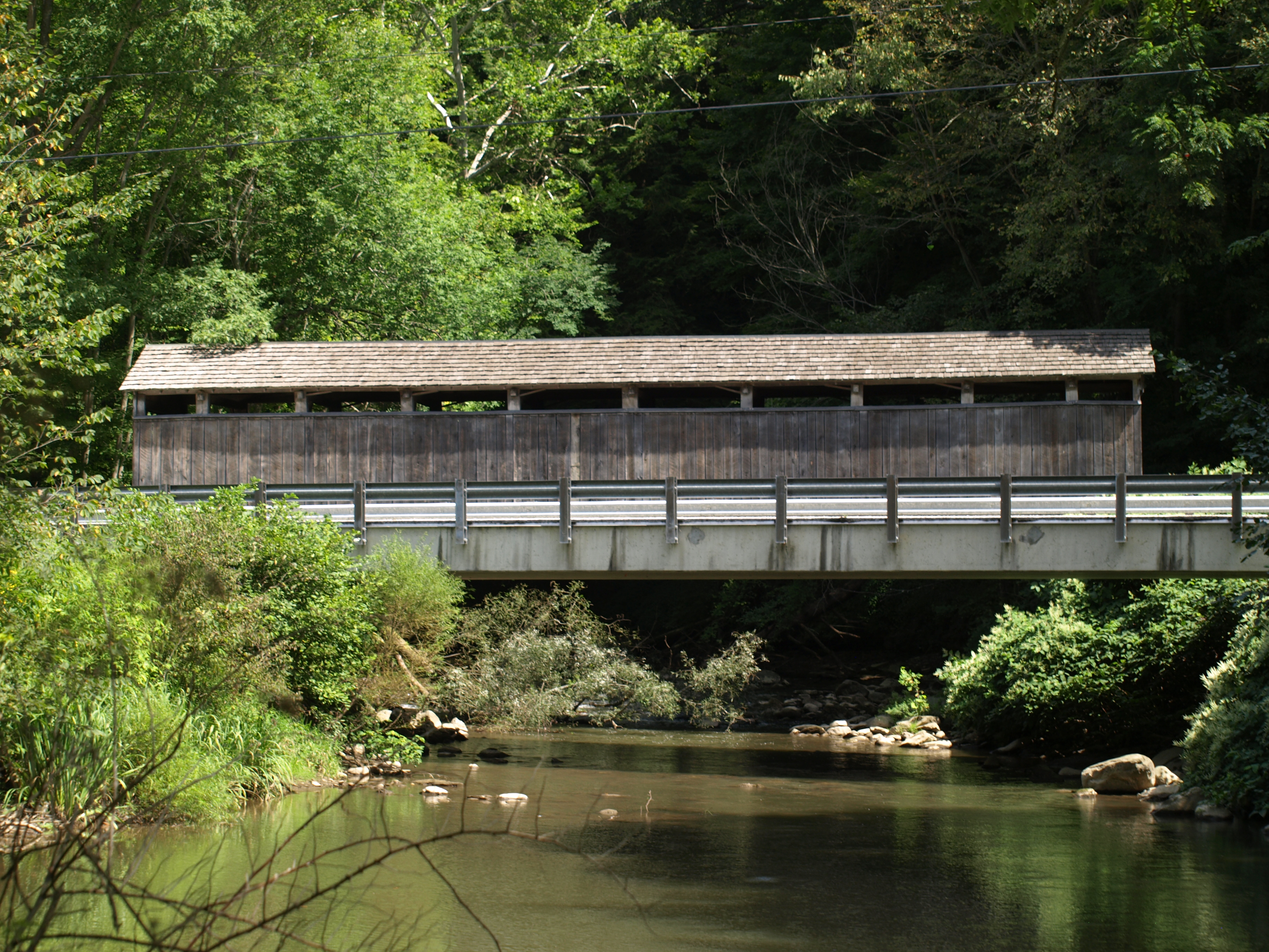 Explore the Teegarden-Centennial Covered Bridge