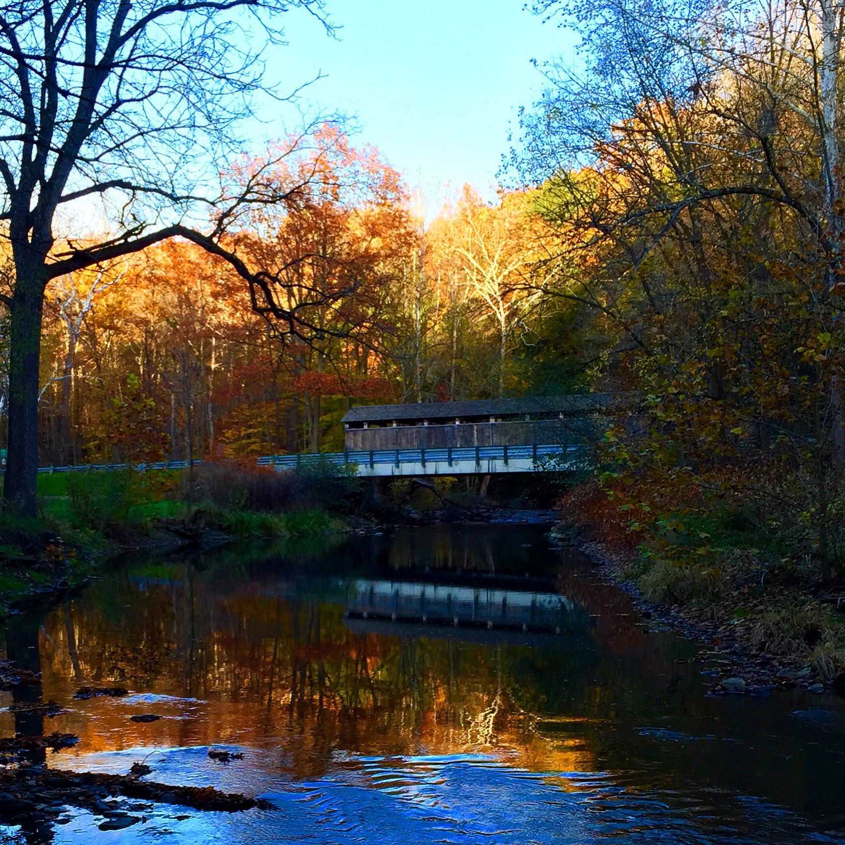 Explore the Teegarden-Centennial Covered Bridge