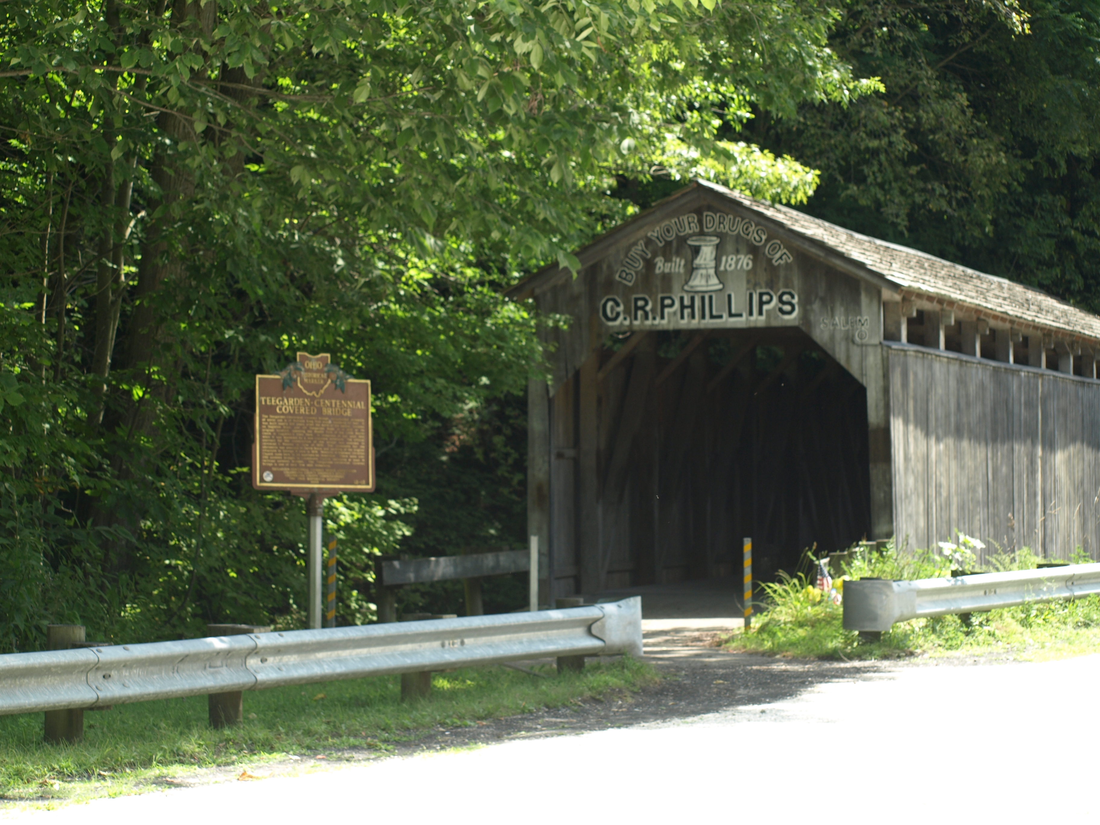 Explore the Teegarden-Centennial Covered Bridge