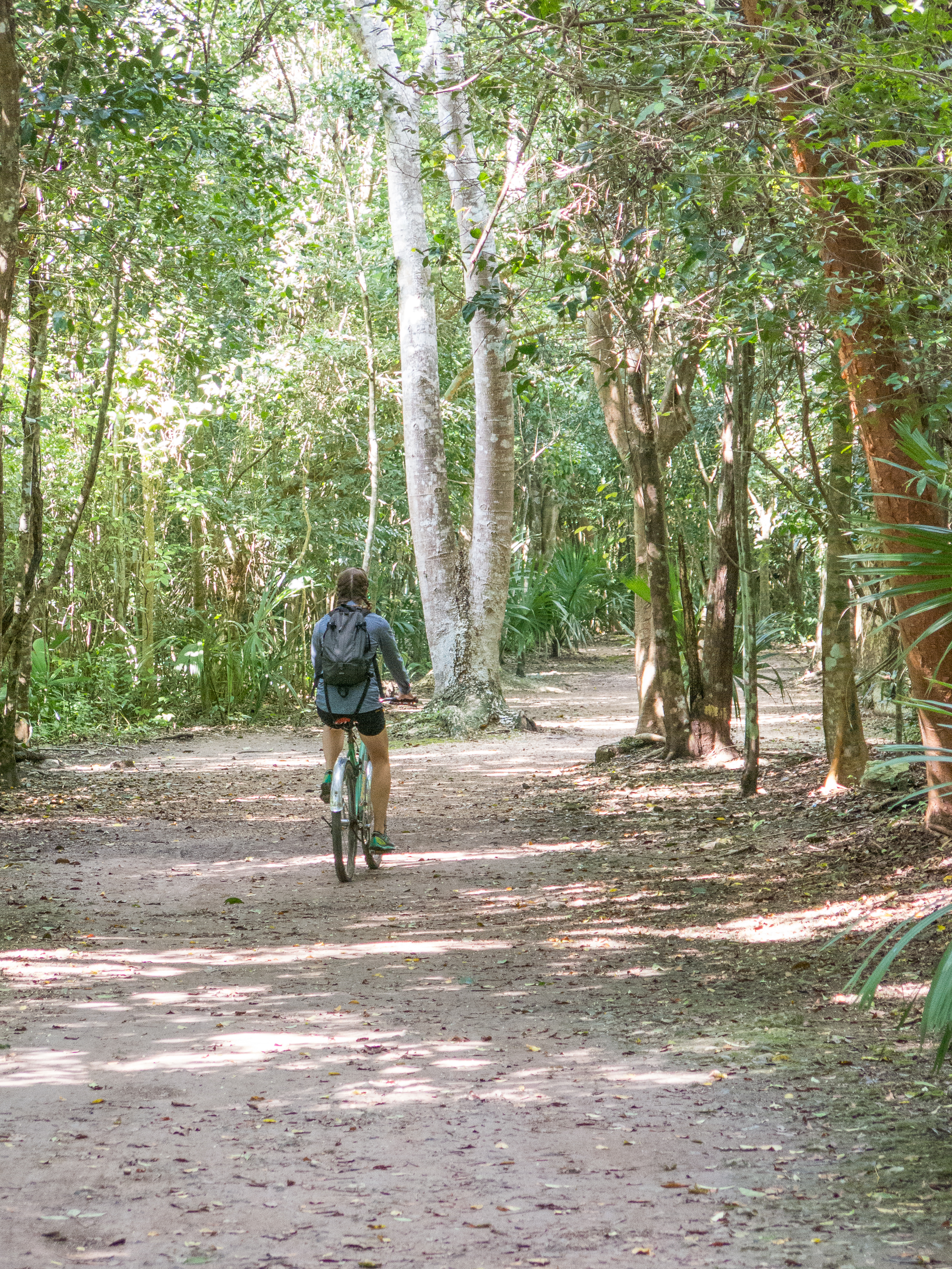 Bike around the Coba Mayan Ruins