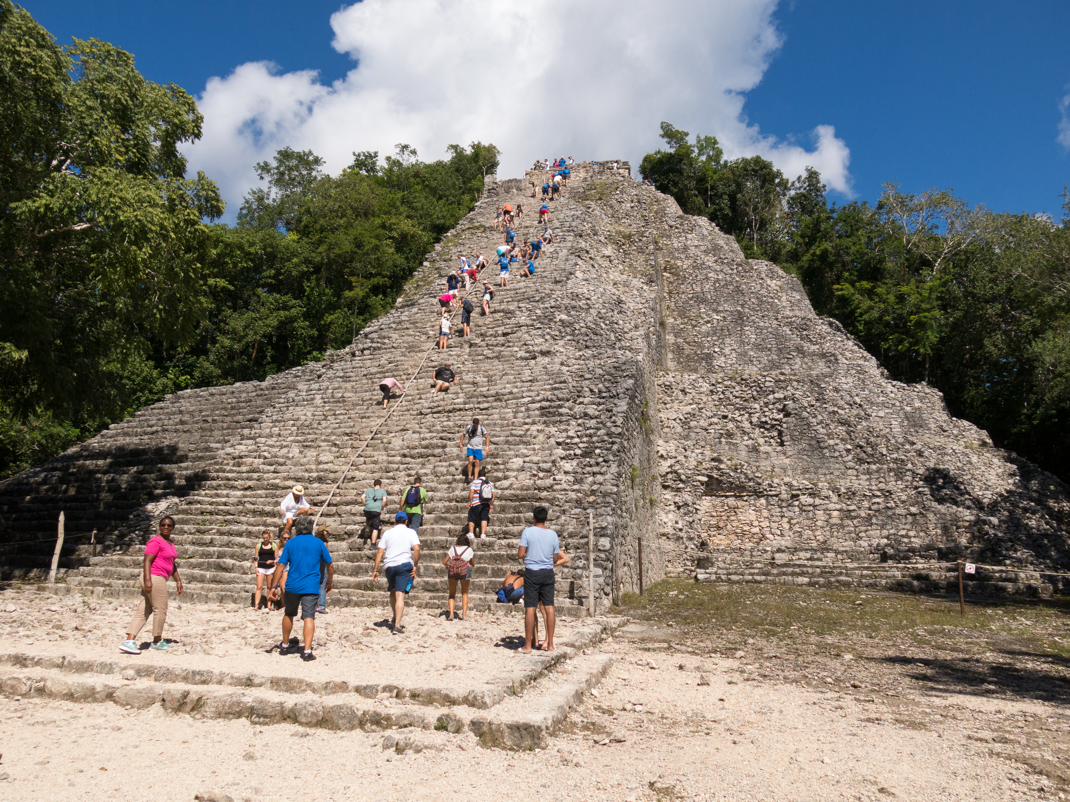 Bike around the Coba Mayan Ruins