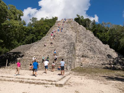 Bike around the Coba Mayan Ruins