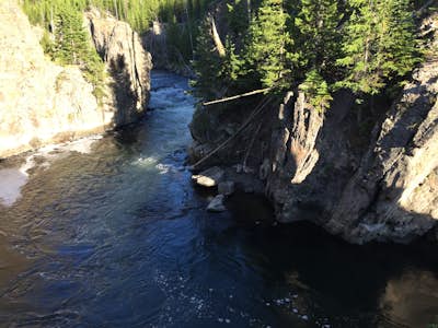 Swim in the Firehole River Swimming Hole