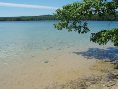 Backpacking on North Manitou Island