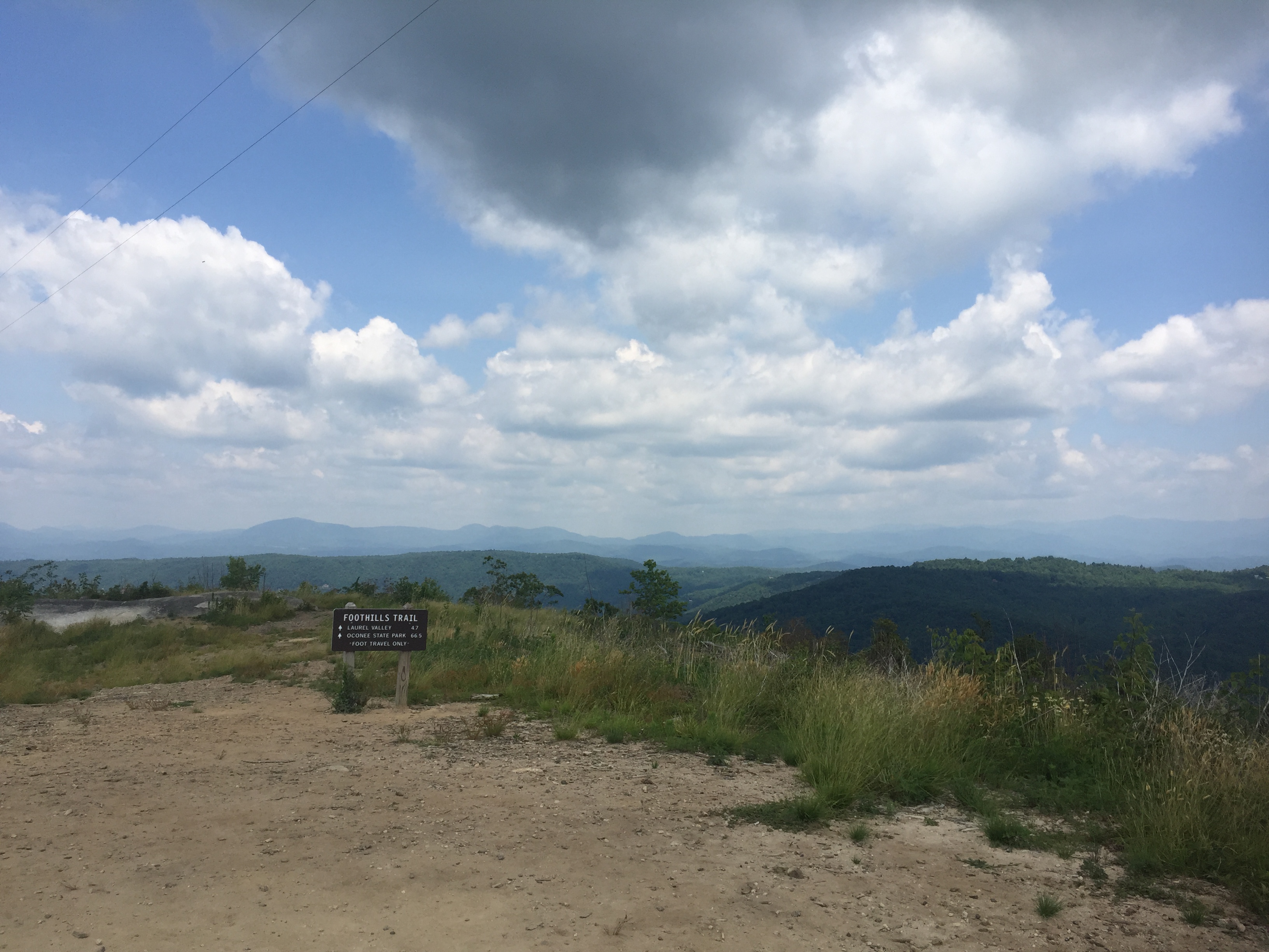 Summit Sassafras Mountain