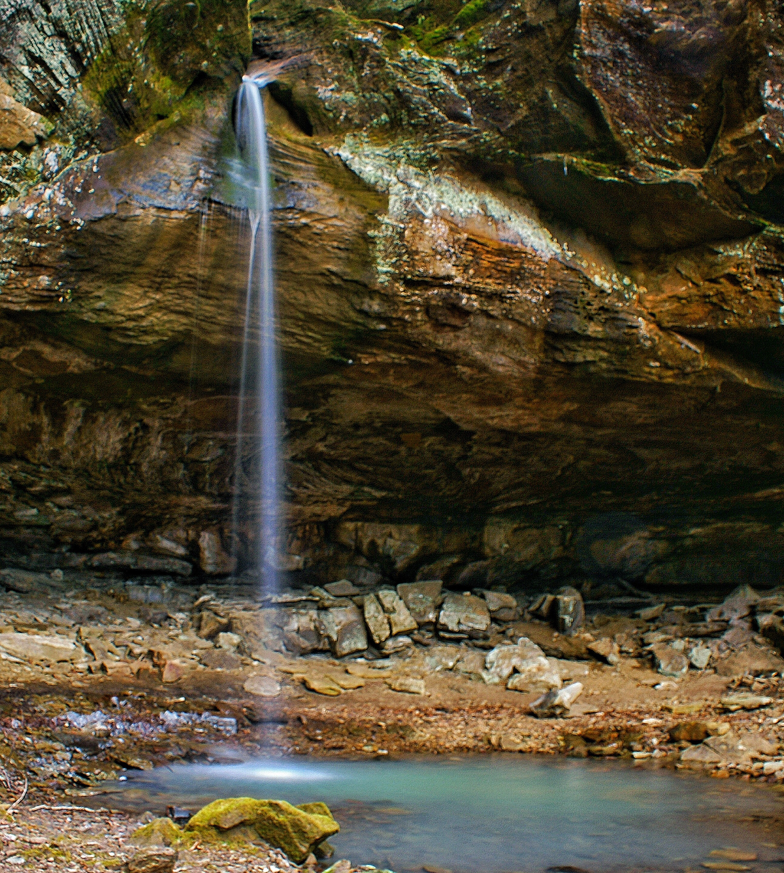 Hike to Pam's Grotto, Hagarville, Arkansas