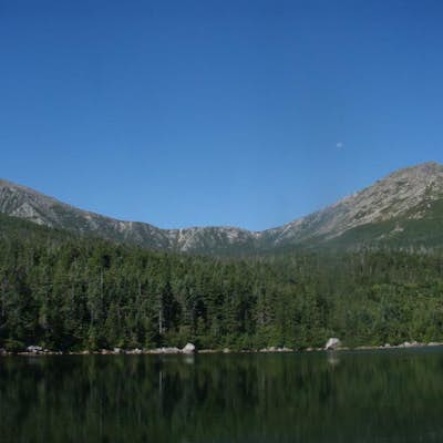 Backpack to Russell Pond, Davis Pond, Baxter Peak, and the Knife Edge