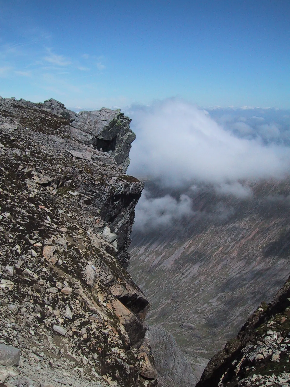 Summit Ben Nevis in Scotland