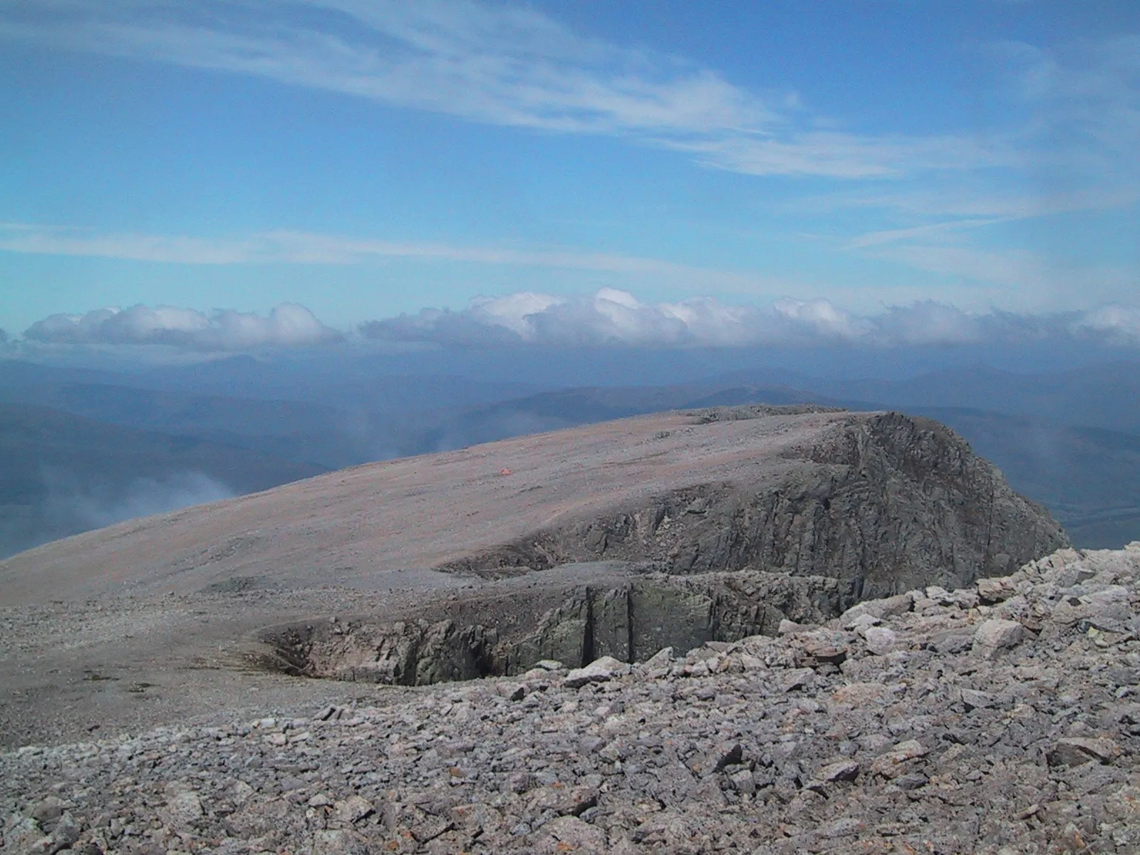 Summit Ben Nevis in Scotland