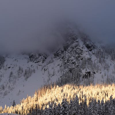 Snowboard Snoqualmie Mountain 