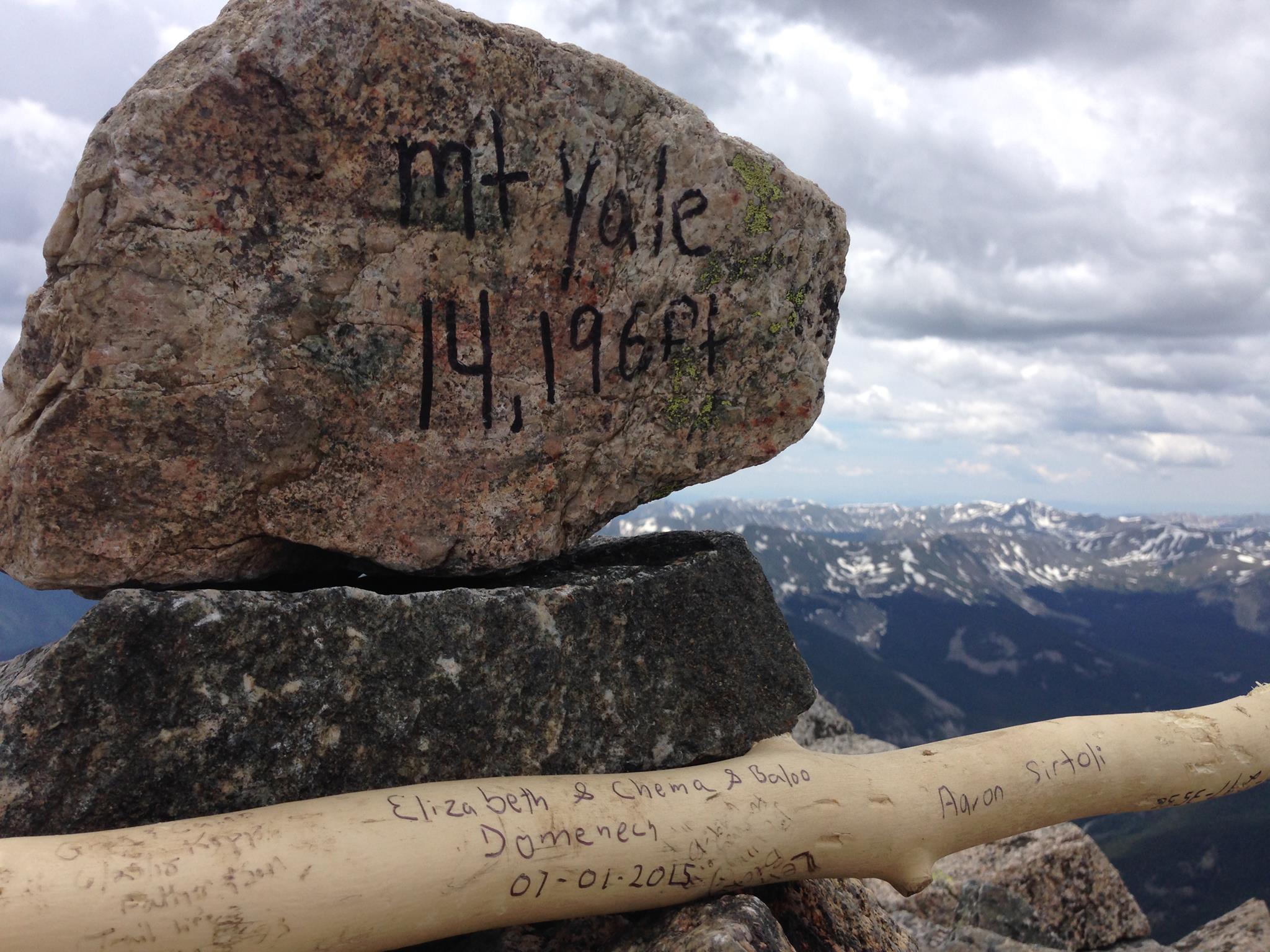 Summit Mt. Yale 