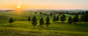 Photograph Sunset at Wind Cave NP