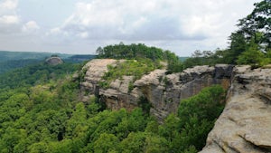 Hike to Courthouse Rock and Double Arch