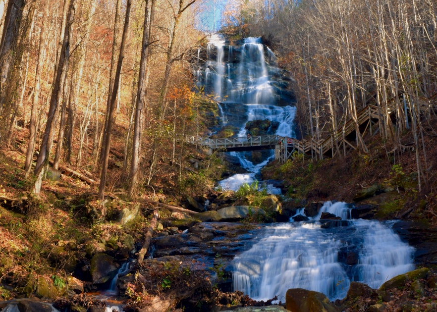Climb the Stairs to Amicalola Falls,