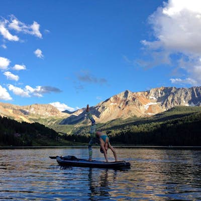 Stand Up Paddle at Trout Lake
