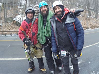 Intro To Ice-Climbing in the Catskills