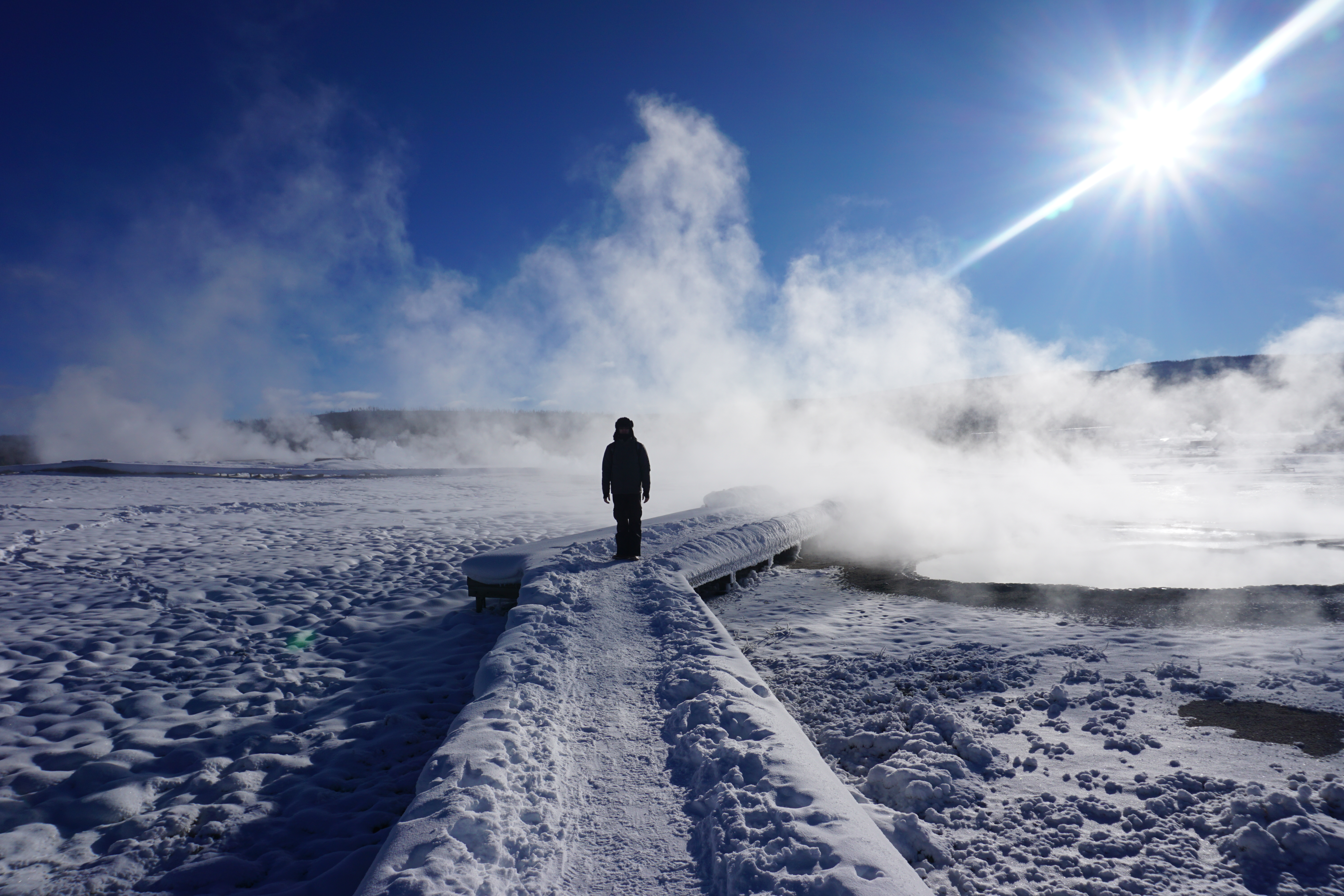 Upper Geyser Basin Old Faithful Observation Point Loop