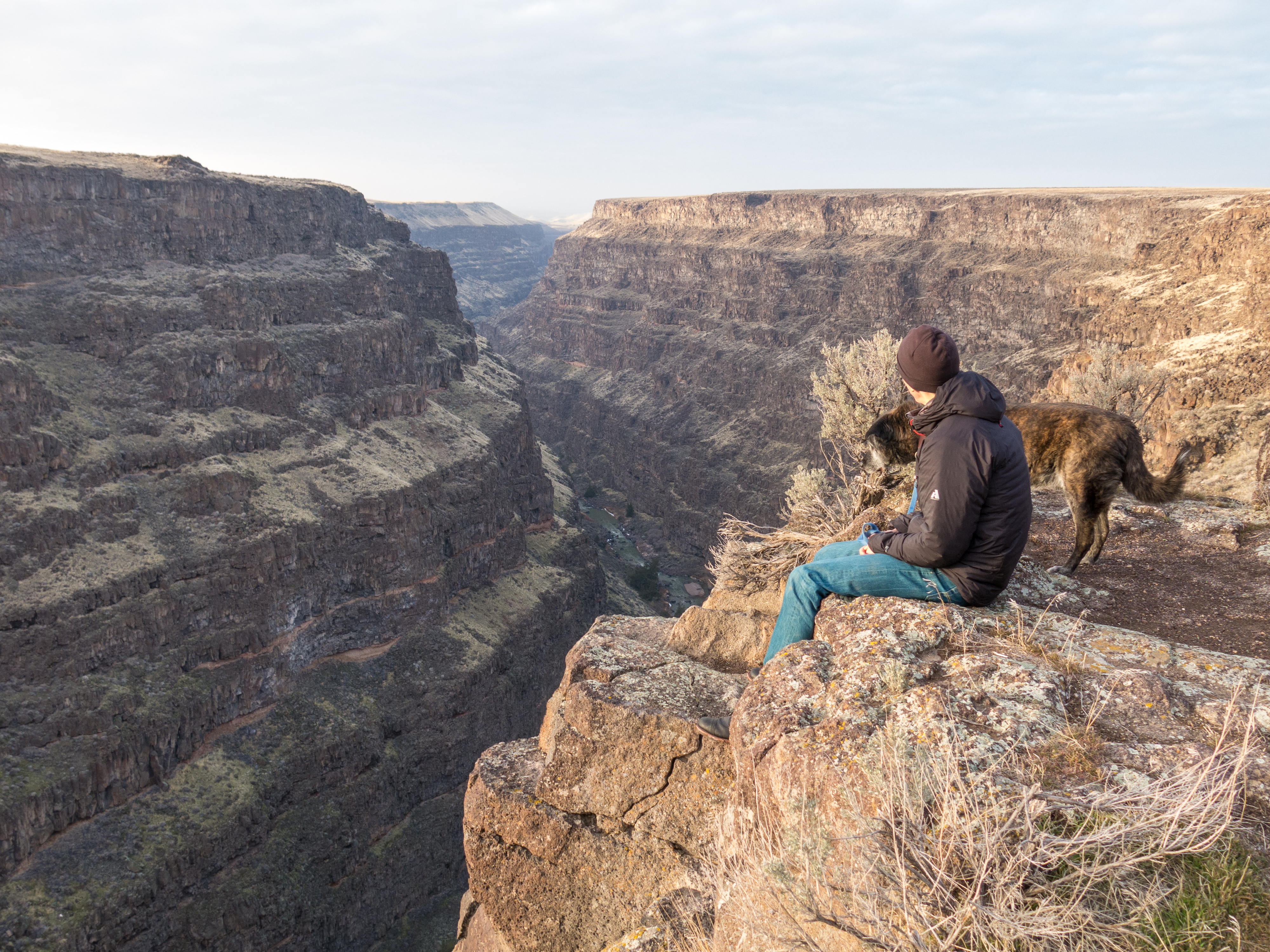 Hike the Rim of Bruneau Canyon