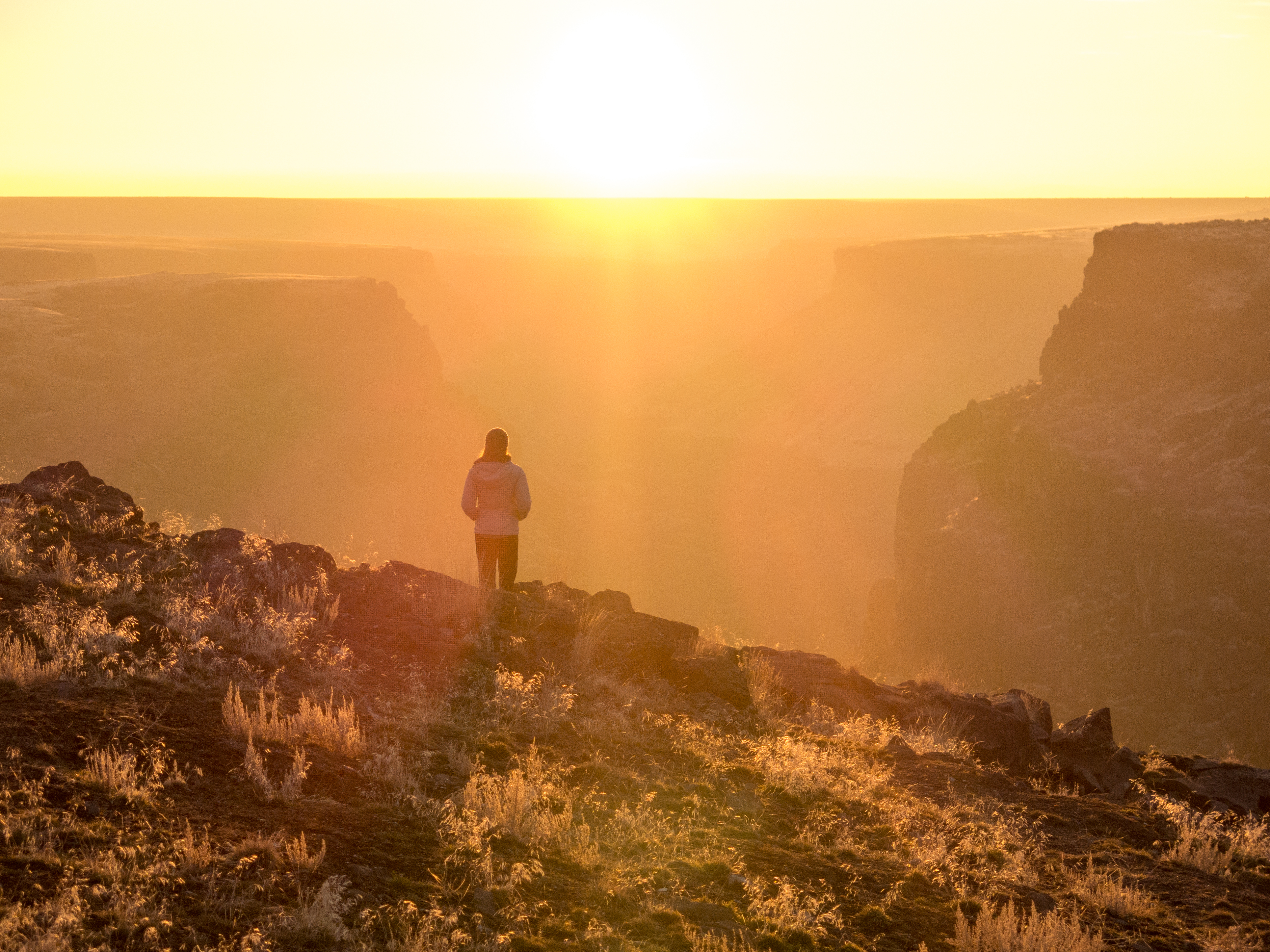 Hike the Rim of Bruneau Canyon