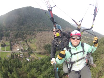 Paraglide Off Tiger Mountain