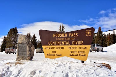Hike Hoosier Pass, Pike and White River National Forest