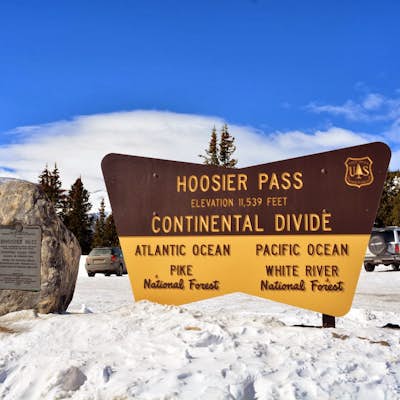 Hike Hoosier Pass, Pike and White River National Forest