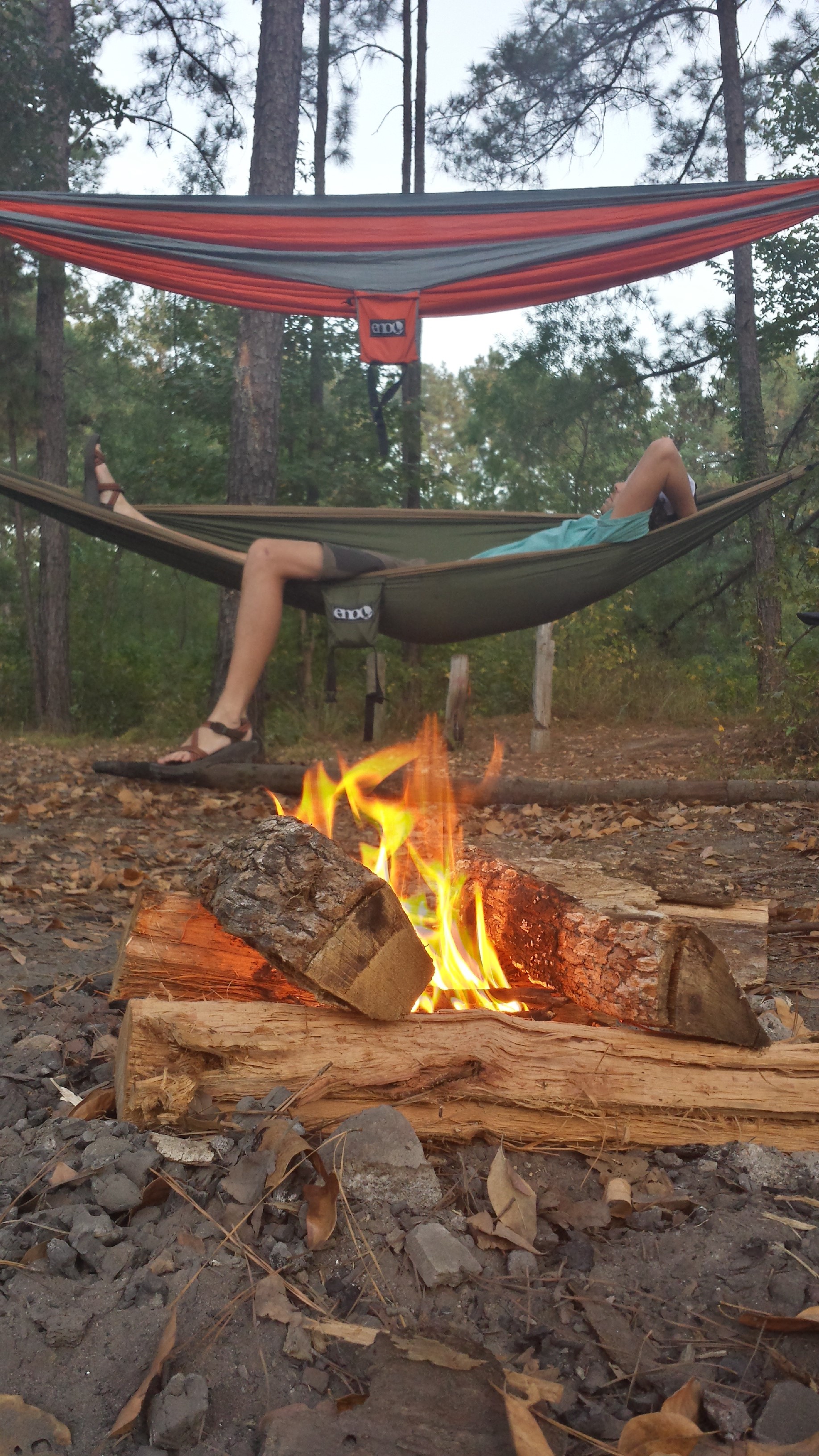 Camp at Kelly's Pond, Sam Houston National Forest