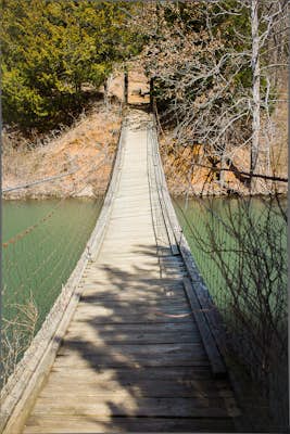 Ankle Express Trail to the Swinging Bridge
