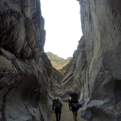 Backpack Fall Canyon