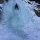 Ice Climb Pumphouse Falls in Vail