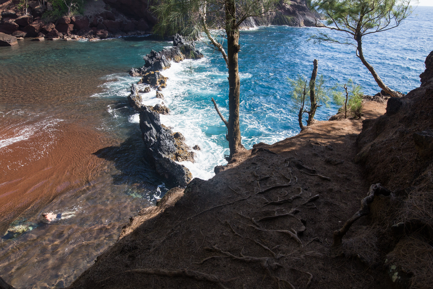 Relax at Red Sand Beach
