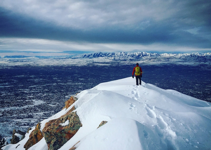 Winter Hike to Mt. Olympus, Holladay, Utah