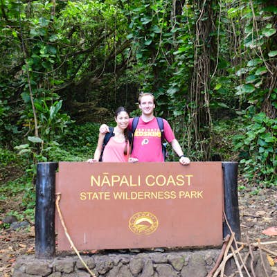 Hike the Kalalau Trail to Hanakapi'ai Beach