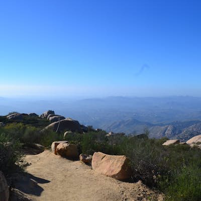 Hike the Mount Woodson Trail to Potato Chip Rock