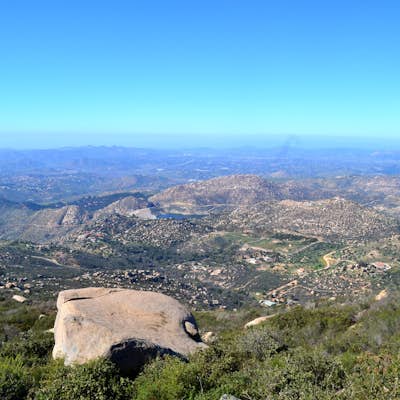 Hike the Mount Woodson Trail to Potato Chip Rock
