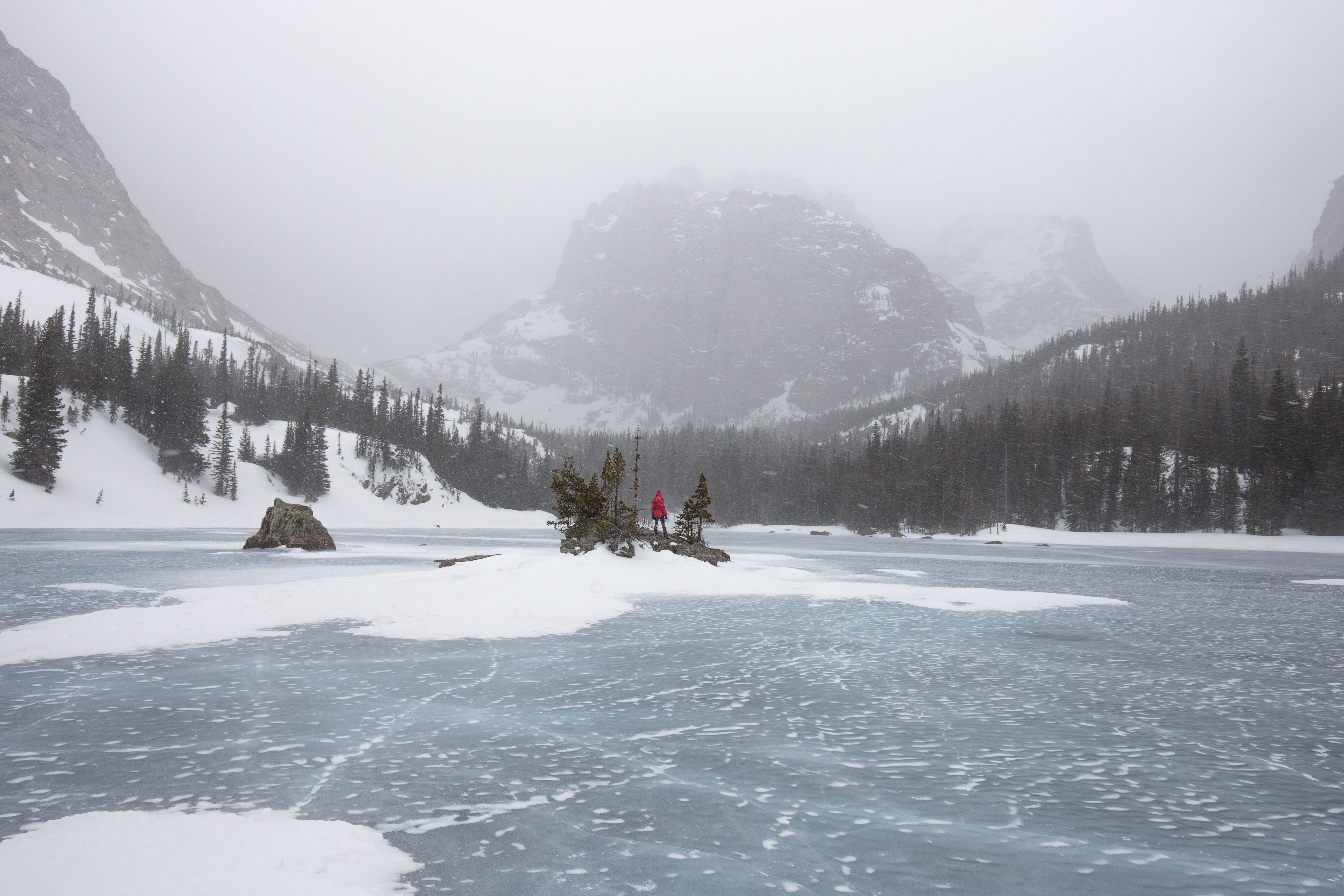 Winter Hike to Loch Vale