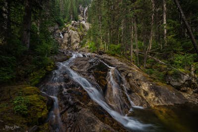Hike to Silvertip Falls in Wells Gray Provincial Park