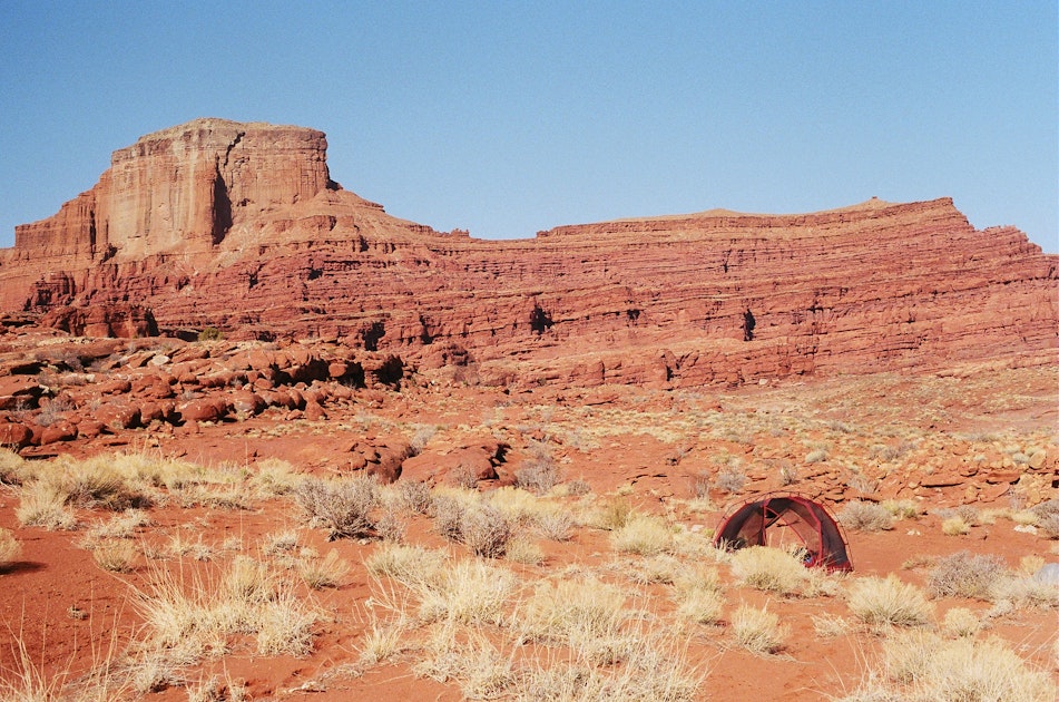 Camp at the Ledges Camping Area off of Kane Creek Road , Ledges Camping Area