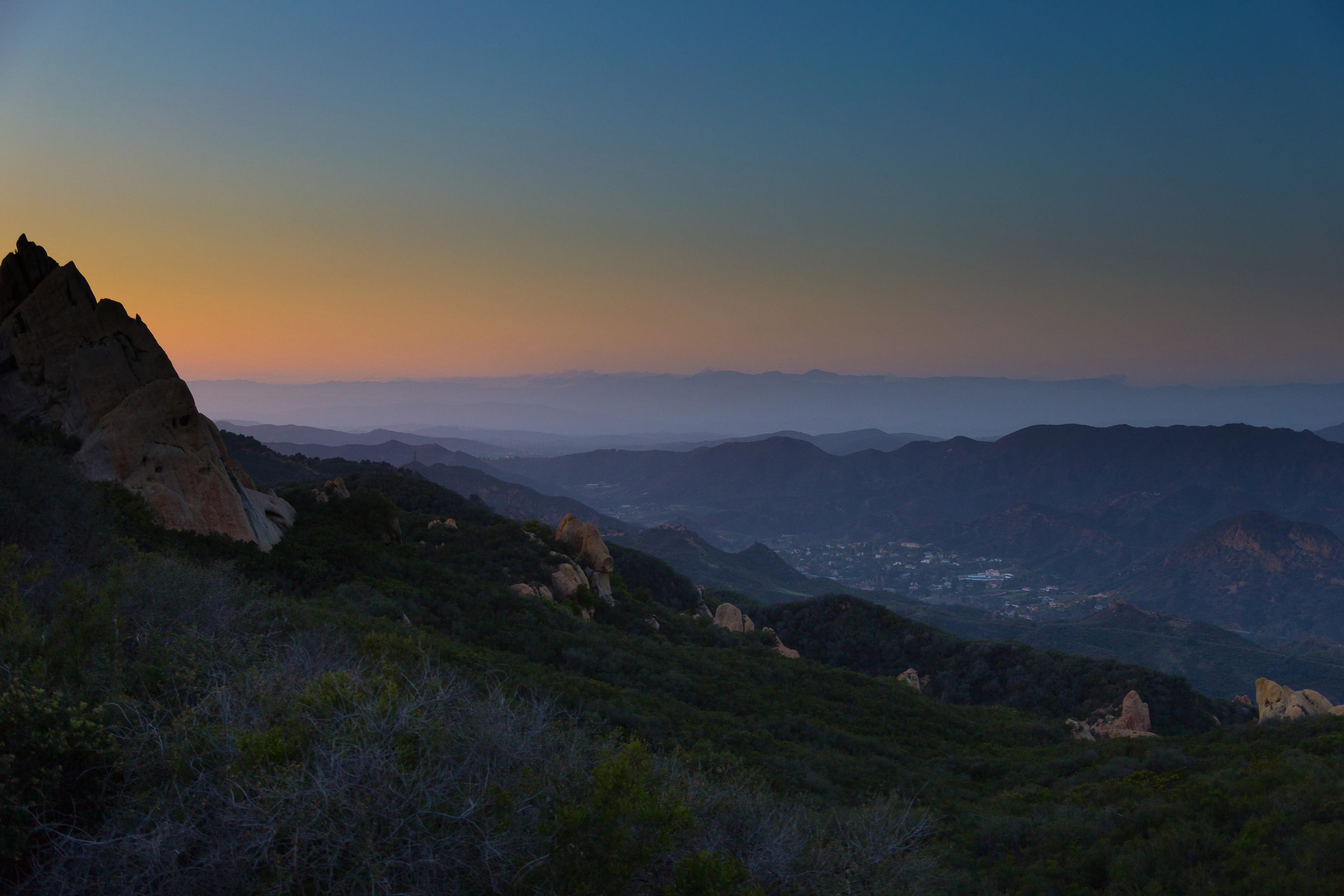 Backbone Trail via Corral Canyon