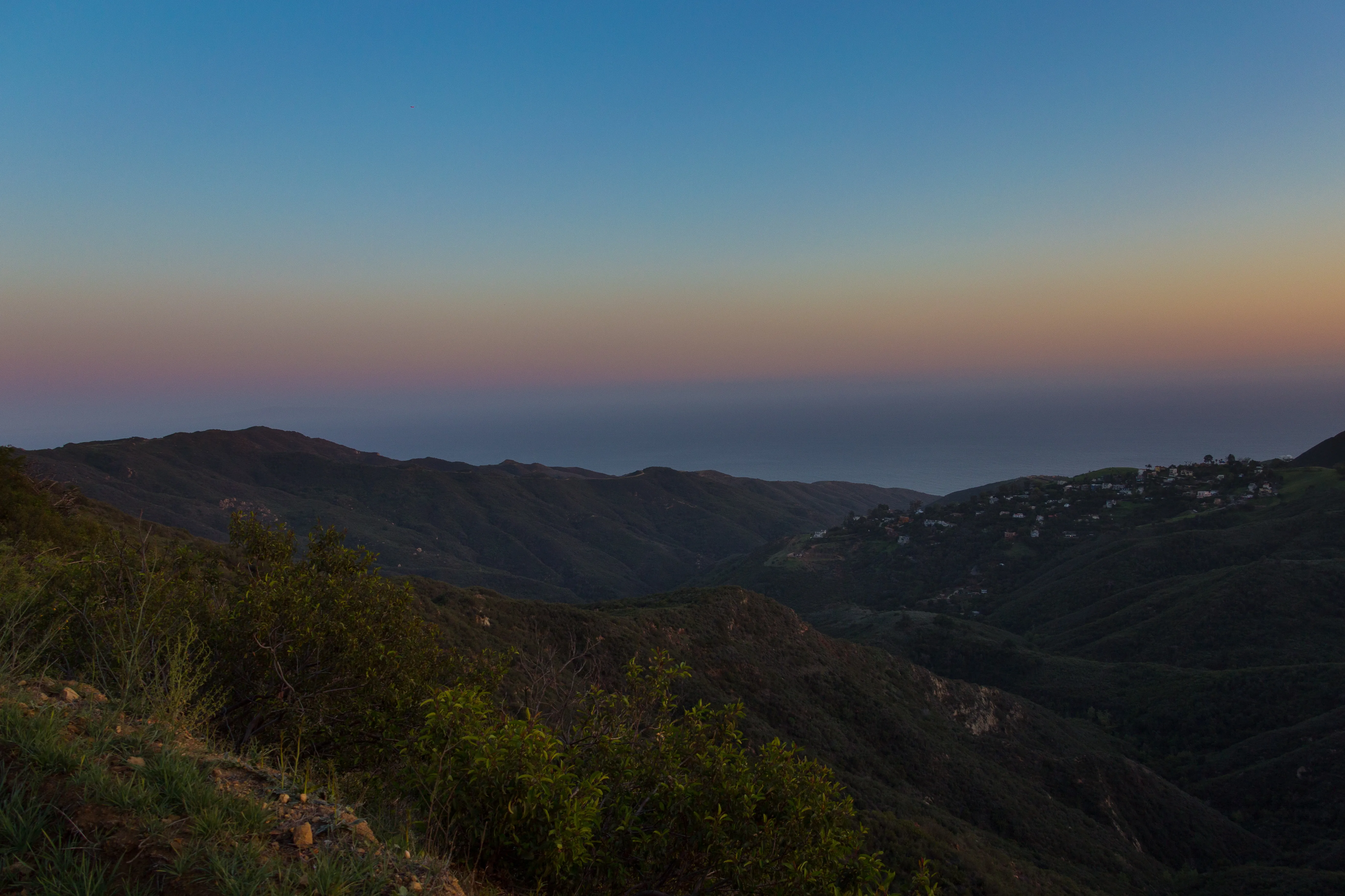 Backbone Trail via Corral Canyon