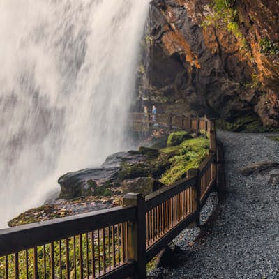 Explore Dry Falls, North Carolina