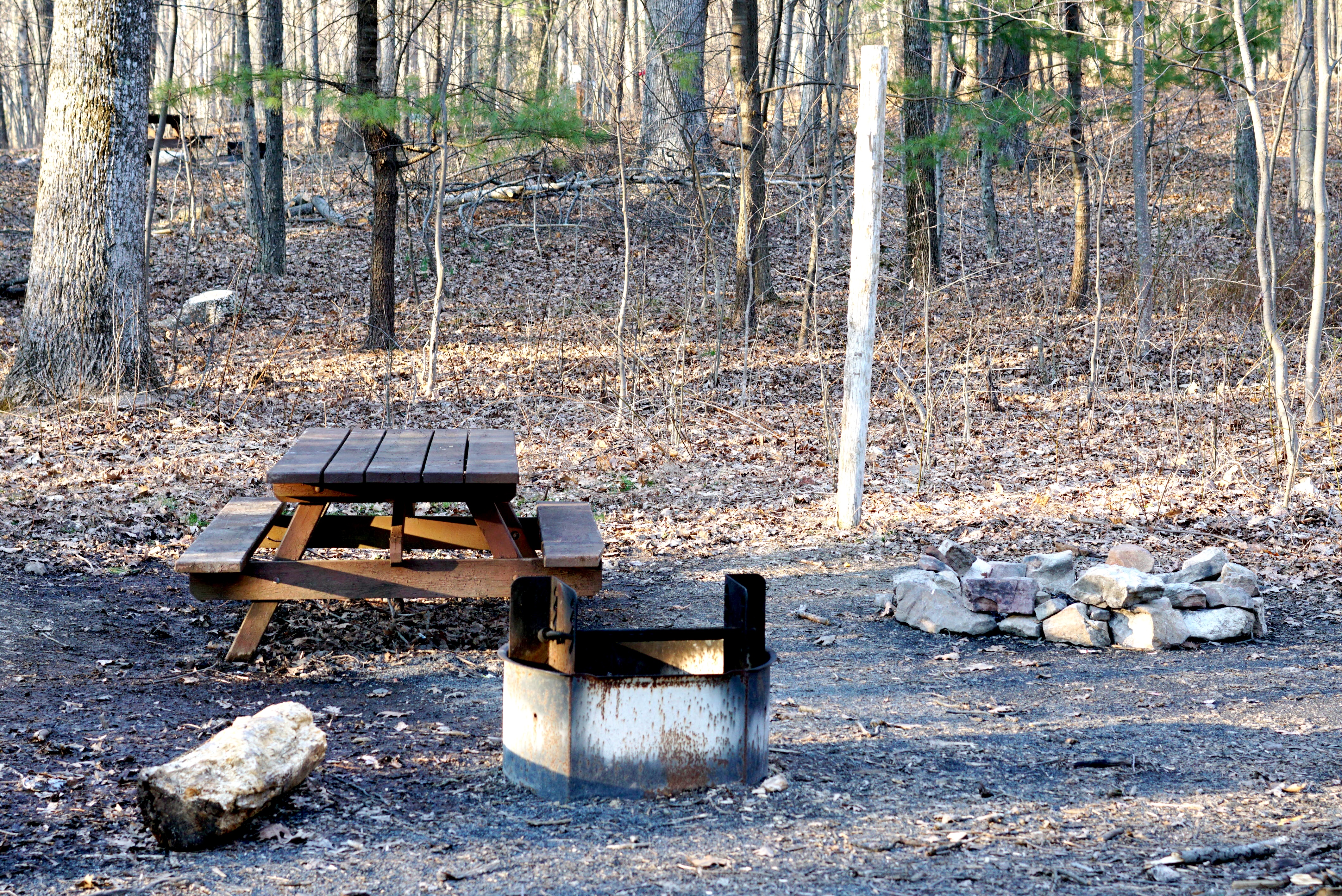 Camp at Wolf Gap 
