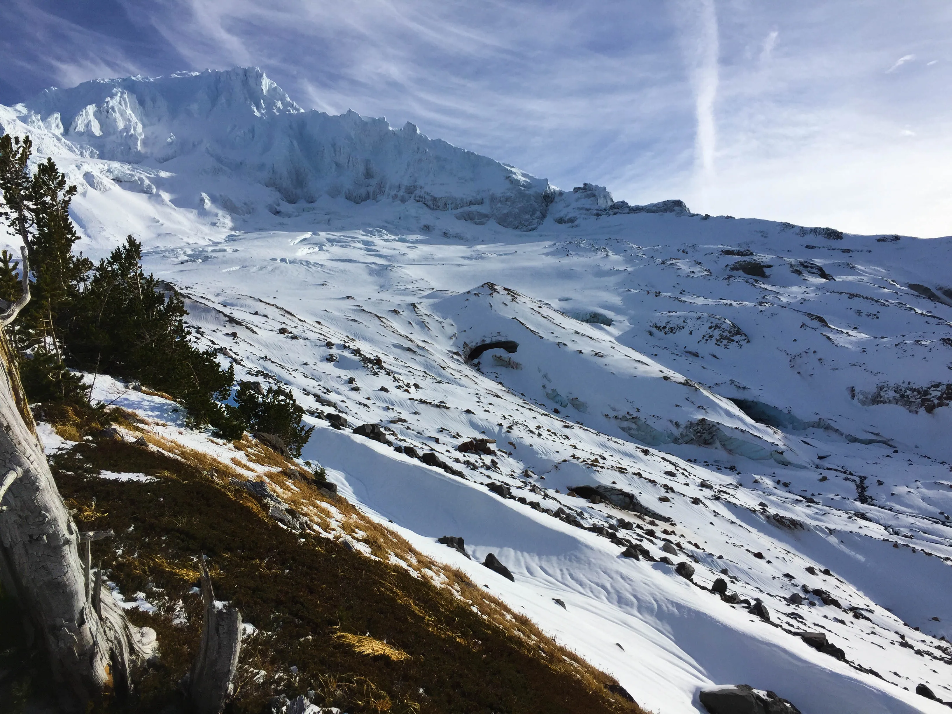 Hike to Sandy Glacier Caves