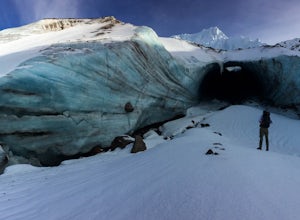 Hike to Sandy Glacier Caves