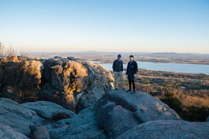 Camp at Sand Rock