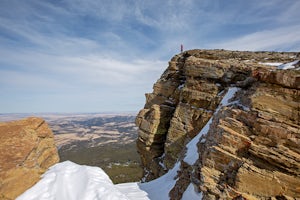 Scramble Table Mountain near Pincher Creek 