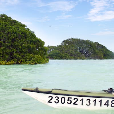 Kayak in the Sian Ka'an Biosphere Reserve