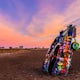 Watch the Sunrise at Cadillac Ranch