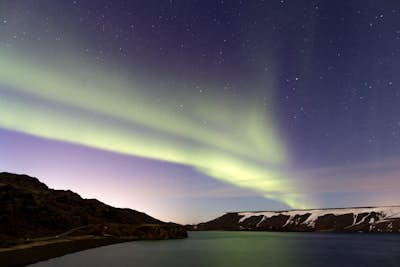 Kleifarvatn Aurora Hunt - Capturing the Northern Lights