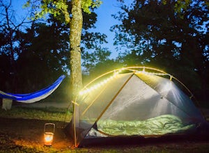 Camp at Osage Hills State Park